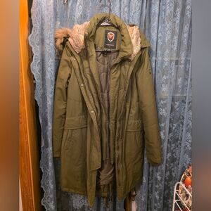 Olive Green Gorgeous Warm Parka
